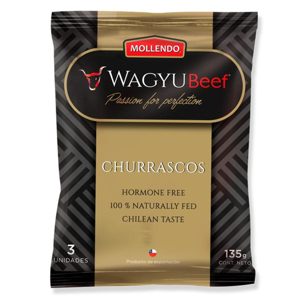 Caja Churrascos wagyu 135 gr 48 Un